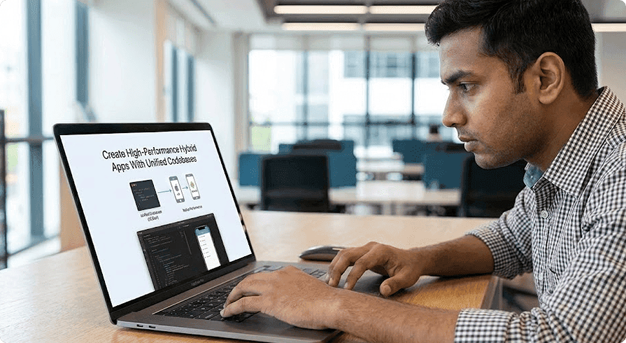 Developers building hybrid mobile apps that run seamlessly on both Android and iOS platforms.