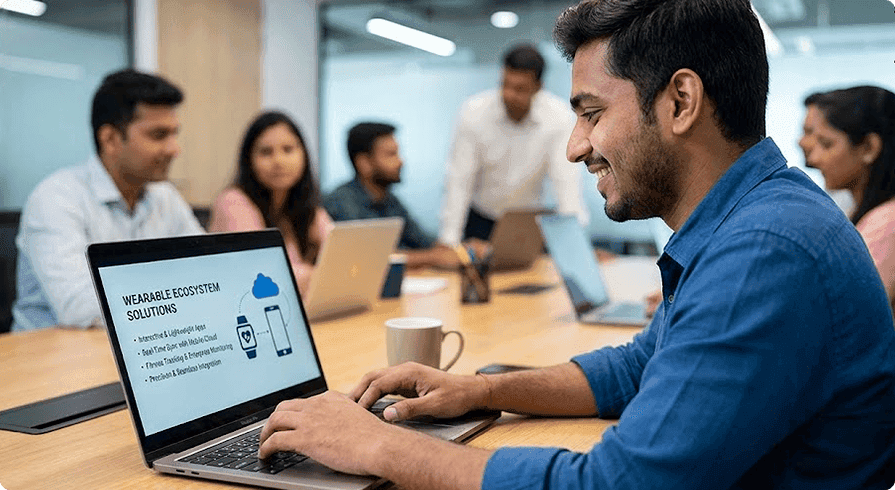 Developers creating wearable applications for health tracking, fitness monitoring, and smart device integration.