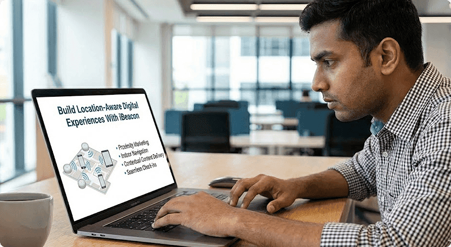 Developers building iBeacon-enabled applications for location-based marketing and indoor navigation.