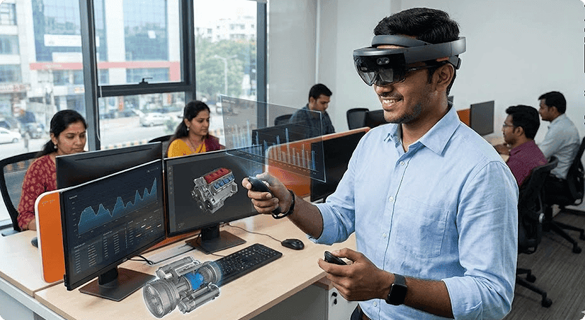 AR and VR app development services creating immersive digital experiences